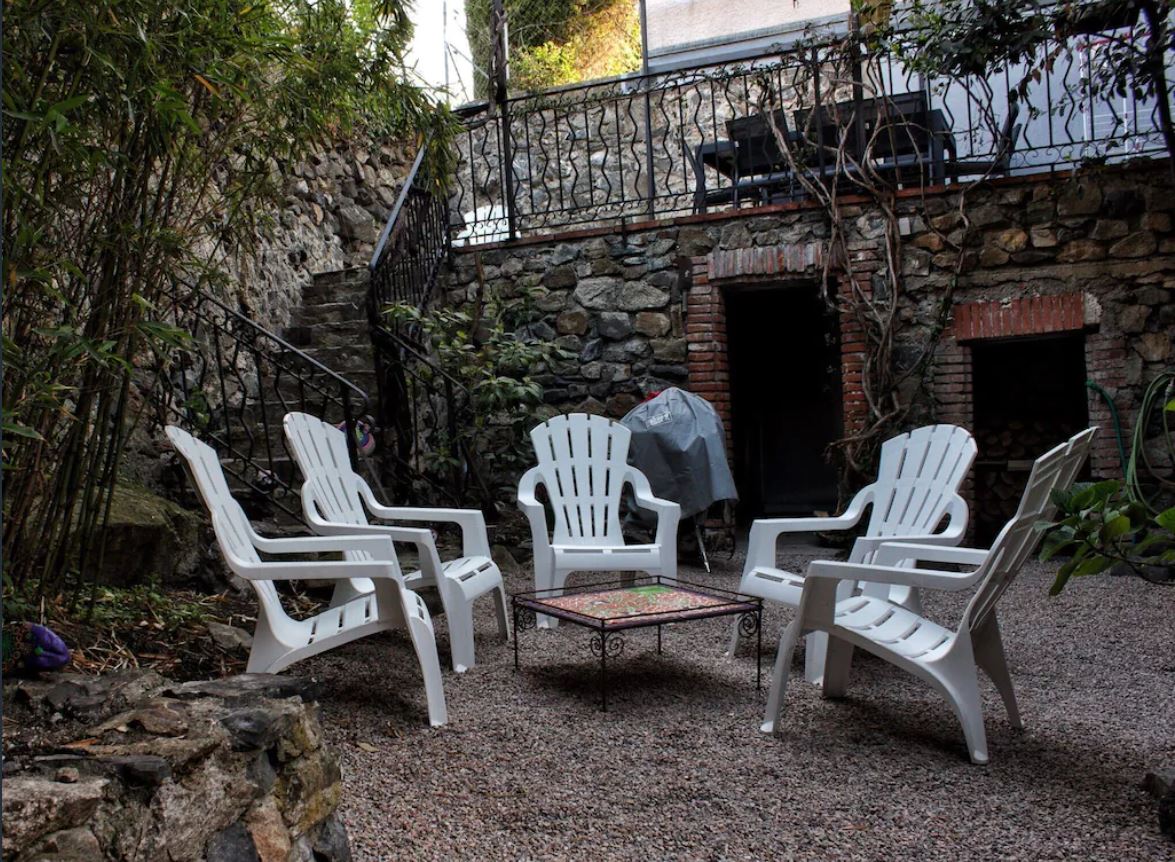 le vivier - les galets de l agly patio apéro